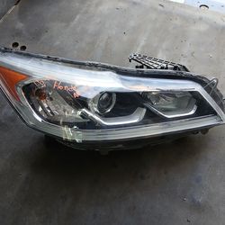 2016-2017 Honda Accord Headlight RH