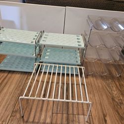 Kitchen Counter Shelves Lot