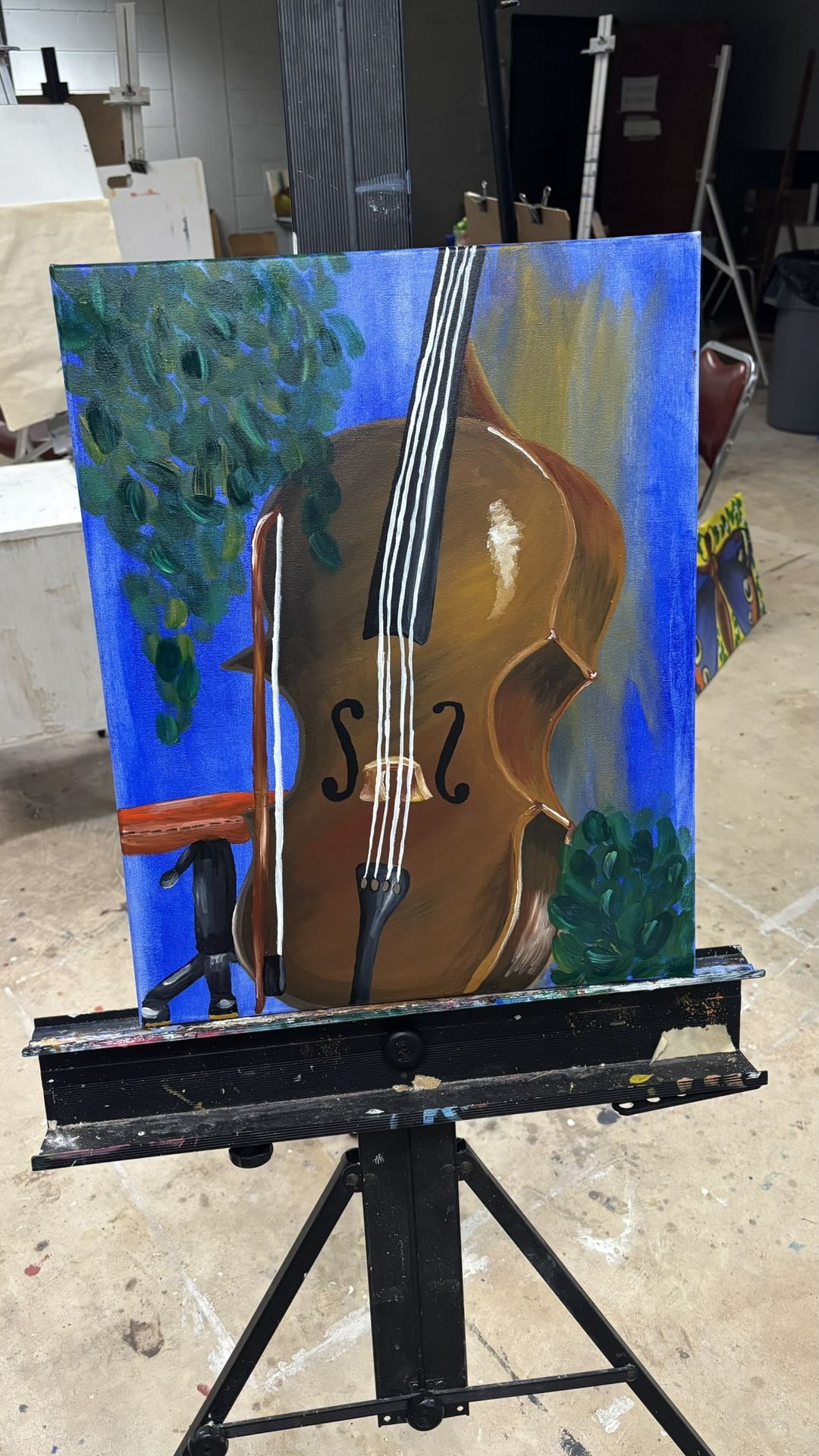 Cello Painting