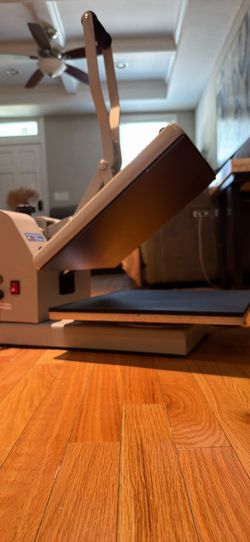 Heat press transfer for clothes and etc