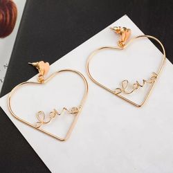 New Pretty Live Heart Earrings