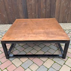 One-of-a-Kind Heavy-Duty Copper Coffee Table – Owned by Blink-182!