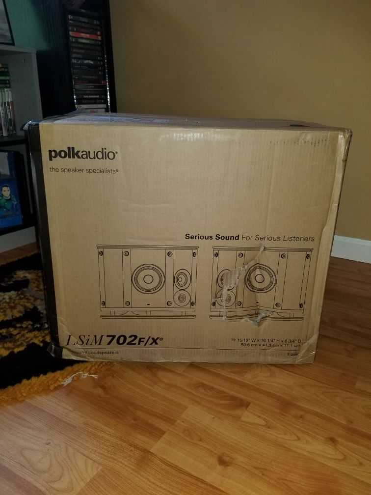 Polk Audio LSiM 702 F/X Speakers