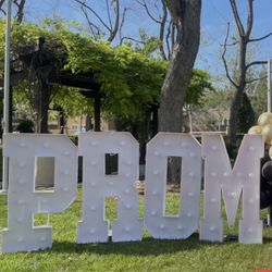 4FT Marquee Light Up Letters