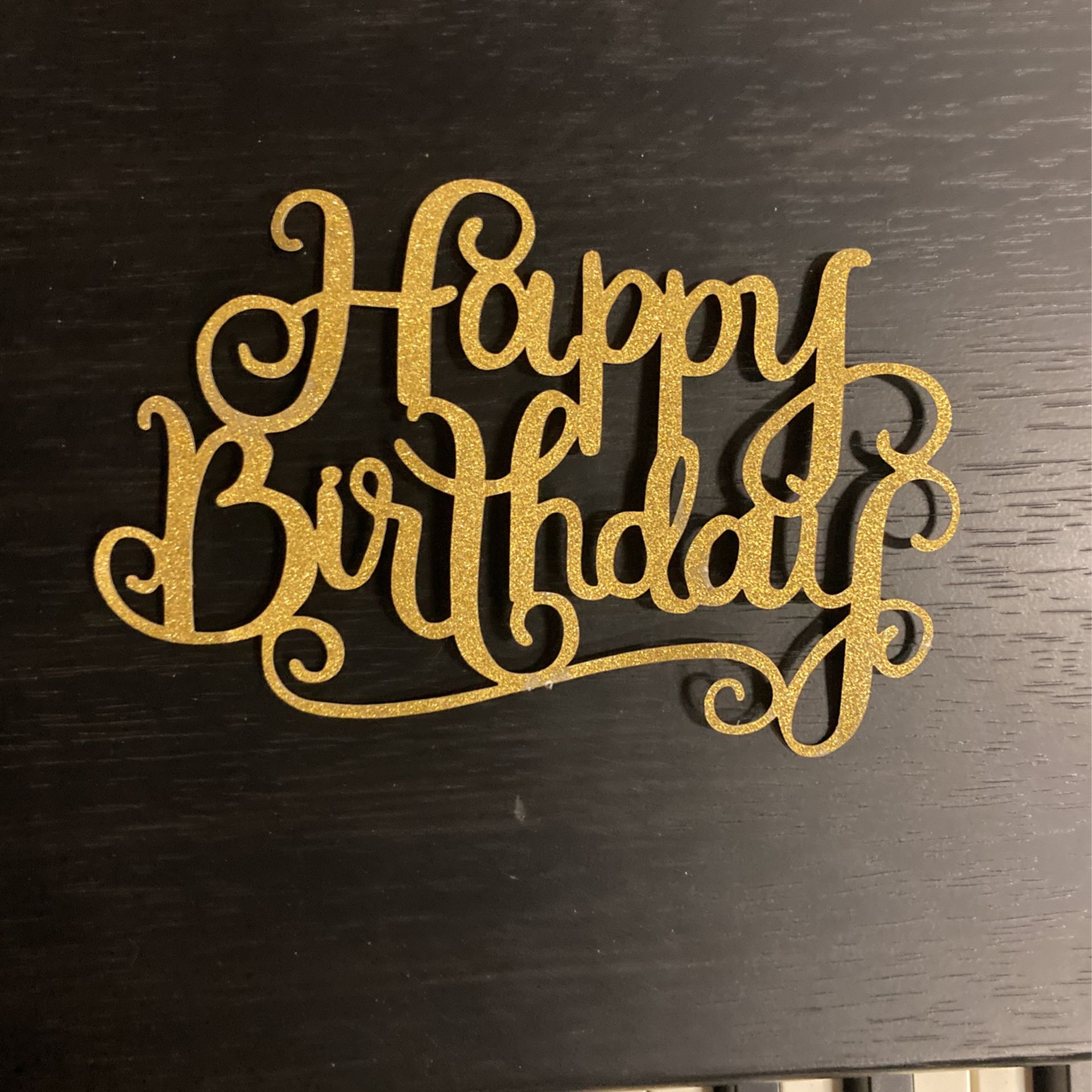 Happy Birthday Cake Top