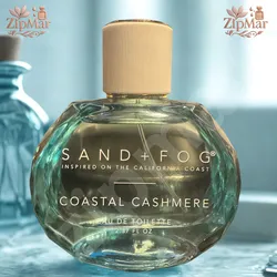 Sand + Fog Coastal Cashmere 2.37oz EDT Spray Clean Musk Amber Long Lasting Scent