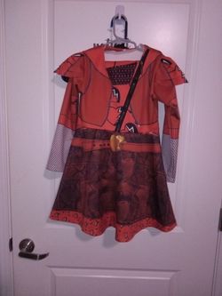Disney Descendants Mal Kids Costume Dress