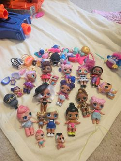 Prices in description: Toys, Dolls, Crafts, etc.  <Playroom Clean Out > $2-$20