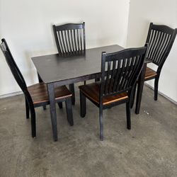 Dining Table With 4 Chairs