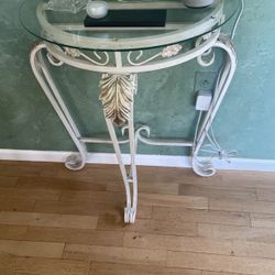  Vintage Style Tables Set Of 3 & Mirror