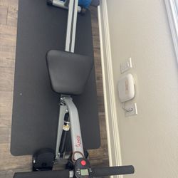 Sunny Health & Fitness Rowing Machine – Compact & Quiet