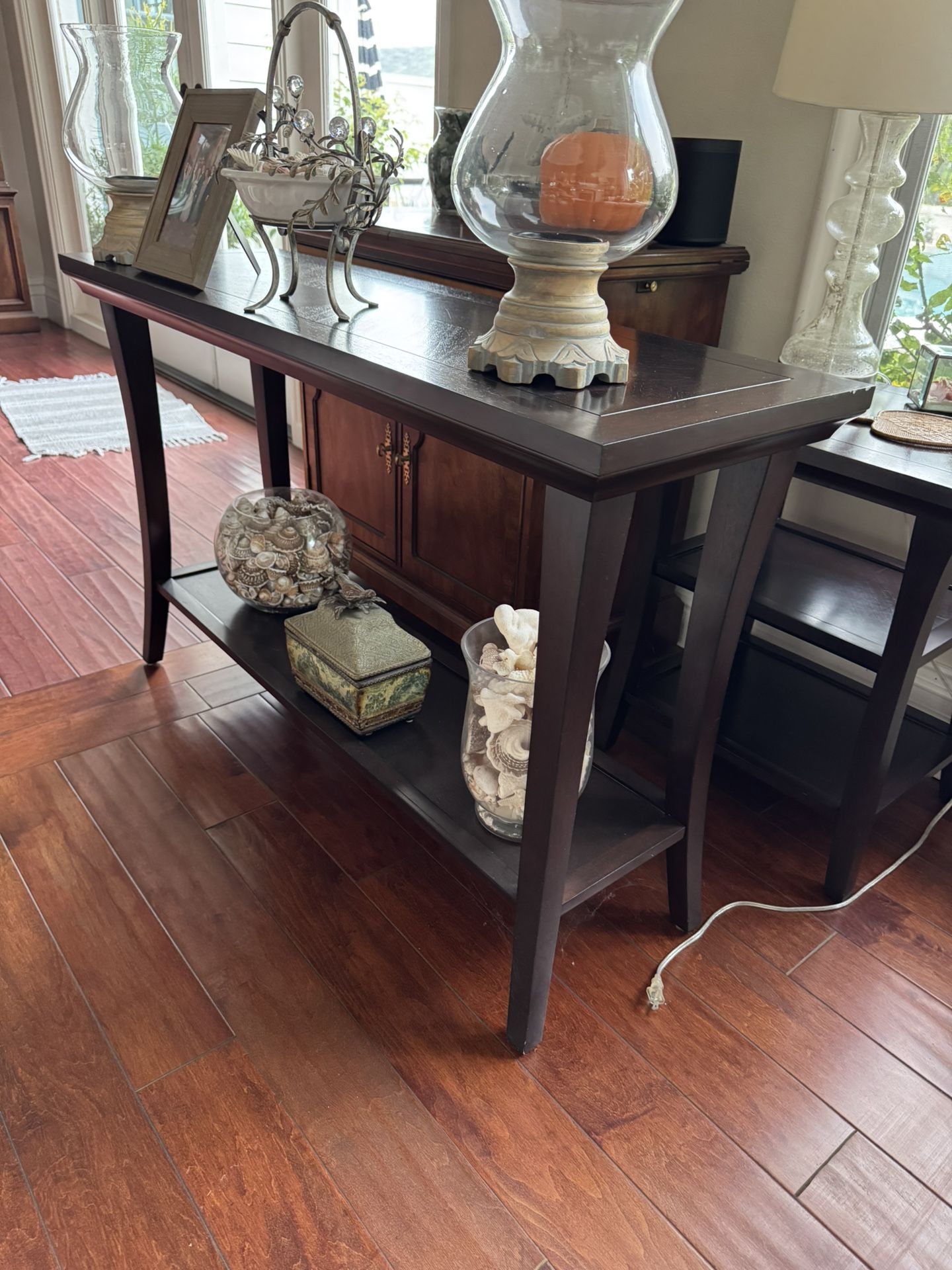Sofa Table And End Table.