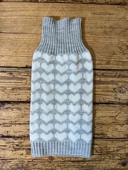 Friends Forever Grey/White Dog Vest size M