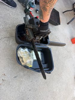 Craftsman 18” turbo chain saw with oil