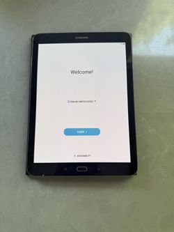 Samsung Galaxy Tab S2 9.7” Tablet + Cover – Works Great