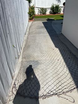 Grey Net 9ft by 30ft