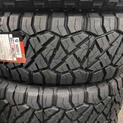 285/70/17.  NITTO RIDGE GRAPLER.   