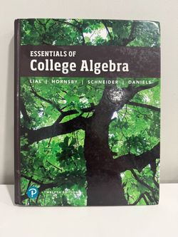 Essentials of College Algebra 12th Edition