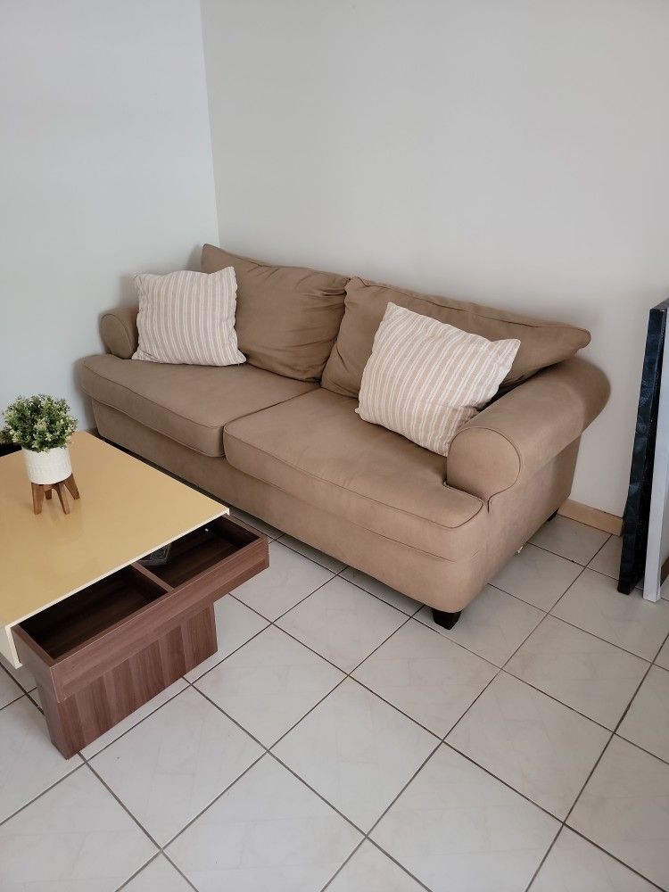 Beige Sofa