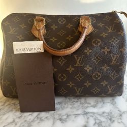 Louis Vuitton Speedy 30 Purse