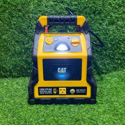 Cat 1000 Peak Amp Battery Jump-Starter | Power Station | Compressor