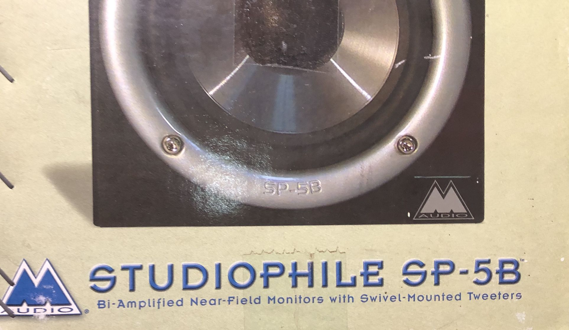 M-Audio Studiophile Sp-5B Studio Monitor Pair Black