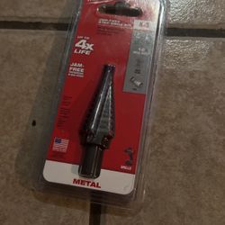 milwaukee Jam-free Step Drill Bit