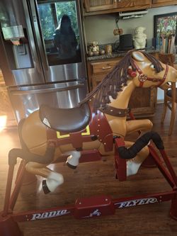 Vintage Red Ryder Horse