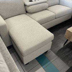 Sofa With Reversible Chaise On Sale