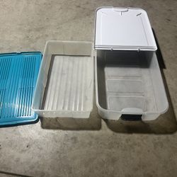 Large Tupper Ware Containers 