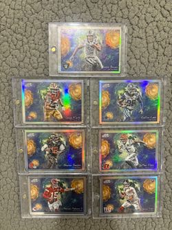 Topps Chrome cosmic NFL  CardLot of 7