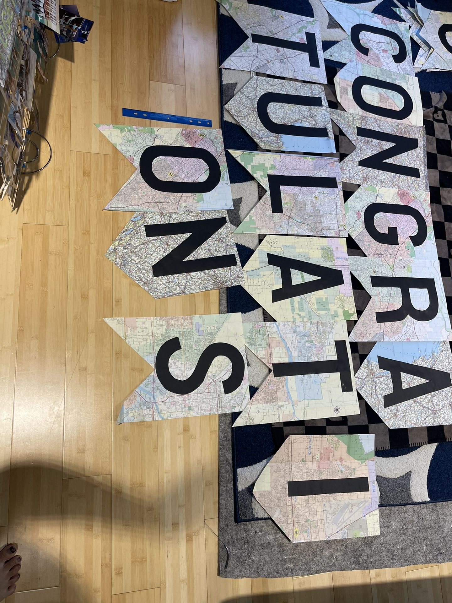 Large Travels Theme Graduation/wedding Sign 