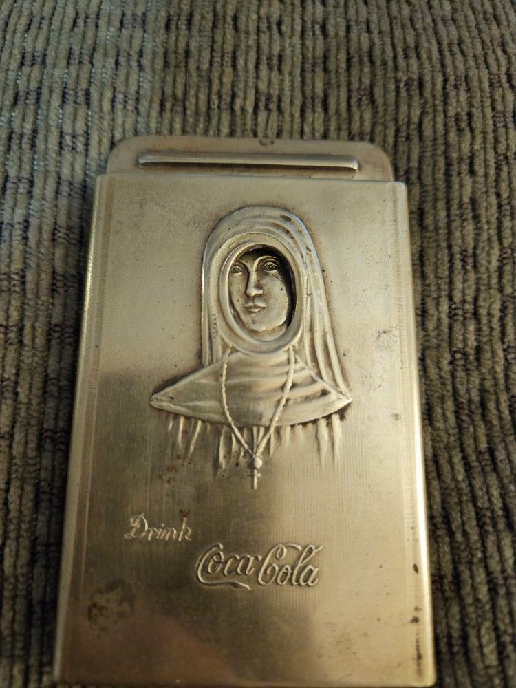 Nun Brass Belt Buckle