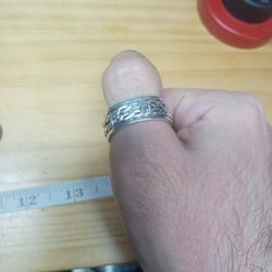 Silver Spinner Ring