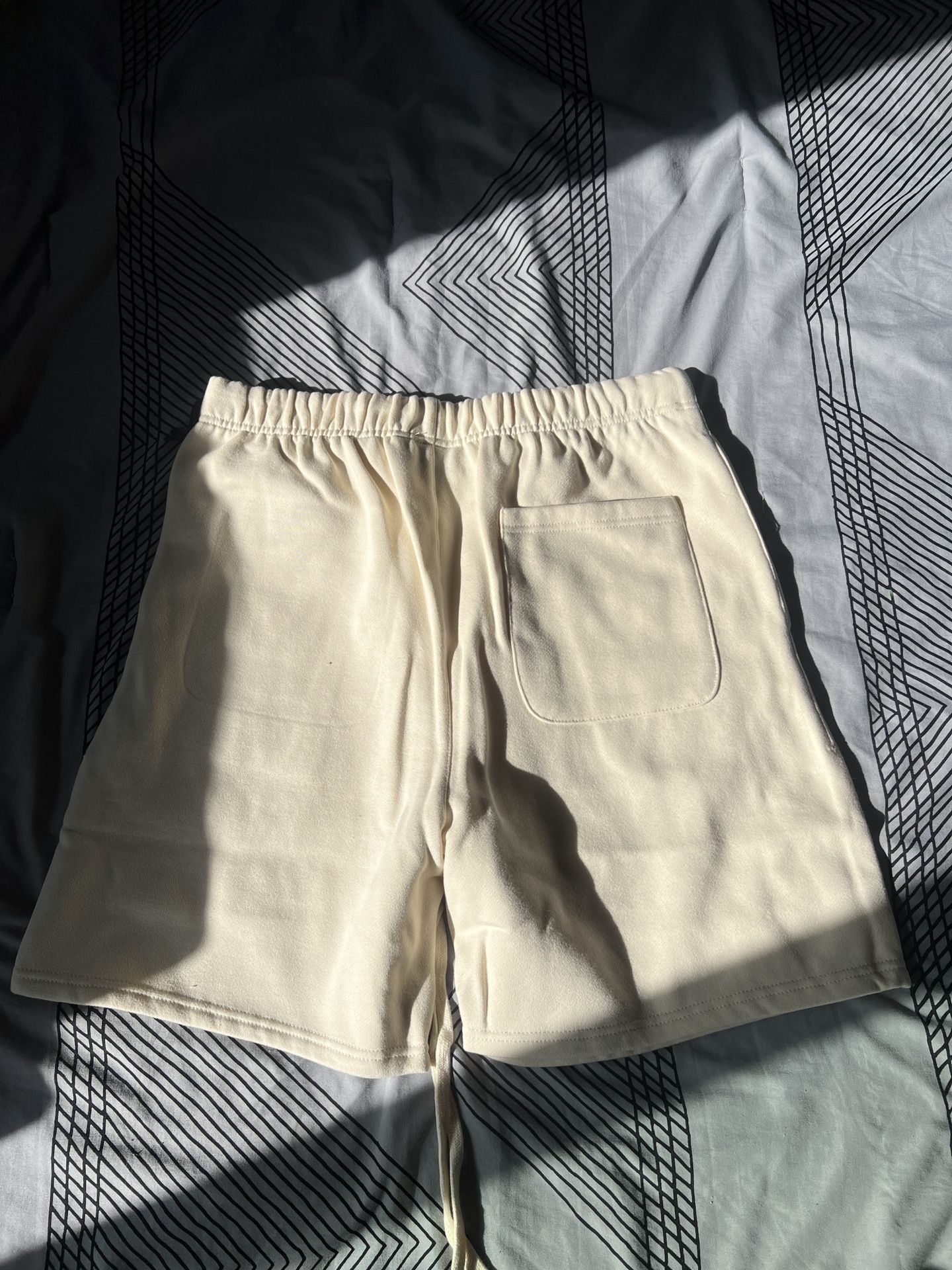 Essentials Fear of God Cream Shorts Size M