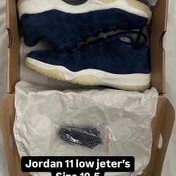 Jordan 11 Low Jeter