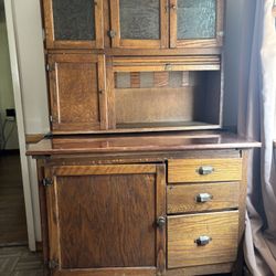 Antique Hoosier Cabinet