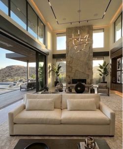 Restoration Hardware Belgian Track Arm Sofa