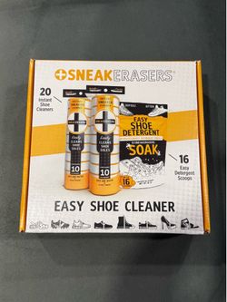 Shoe cleaner, 20 pack