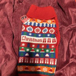 Holiday Sweater For Dogs