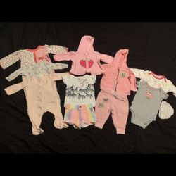 Baby Girl 3m Clothes Lot