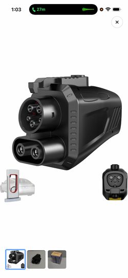2026 Upgraded Tesla Supercharger to CCS1 Charger Adapter, [Max 500A 1000V] Fast Charge Electric Vehicle Charging Adapter, NACS to CCS Electric Vehicle