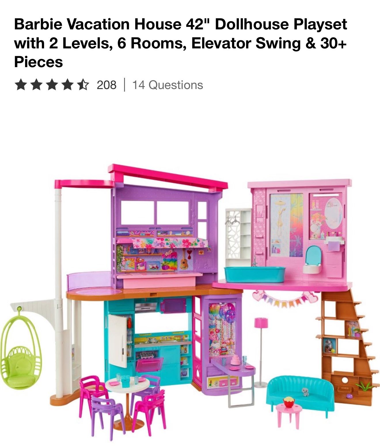 Barbie Vacation house New (in Box)