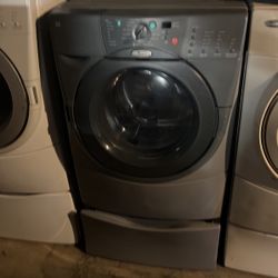 Frontload On Barestool Washer Or Dryer Or Together