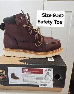 Irish Setter Ashby 6" Work Boot Size 9.5D