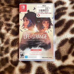 Nintendo Switch Game Life Is Strange Never Before Used