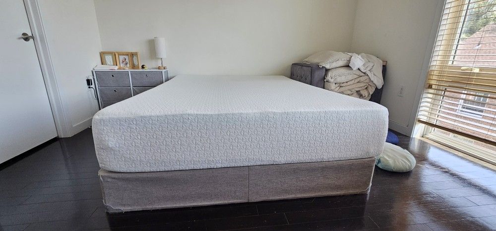 Queen Sized Bed Frame + Matress
