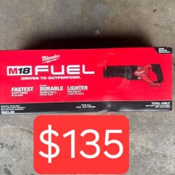 Milwaukee new saw zall 18M fuel Brushless- No battery