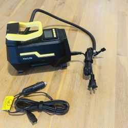 Digital Car/Bike Tire Inflator Pump