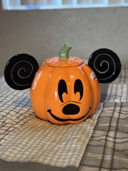 Mickey Mouse Halloween Cookie Jar